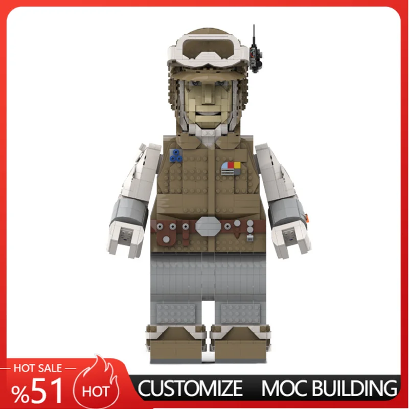 2441Pcs Sci Fi Interstellar Soldier Giant Figure Model Custom Building Blocks Educational Assembly Toy Gift For Hobby Collectors
2441Pcs Sci Fi Interstellar Soldier Giant Figure Model Custom Building Blocks Educational Assembly Toy Gift For Hobby Collectors