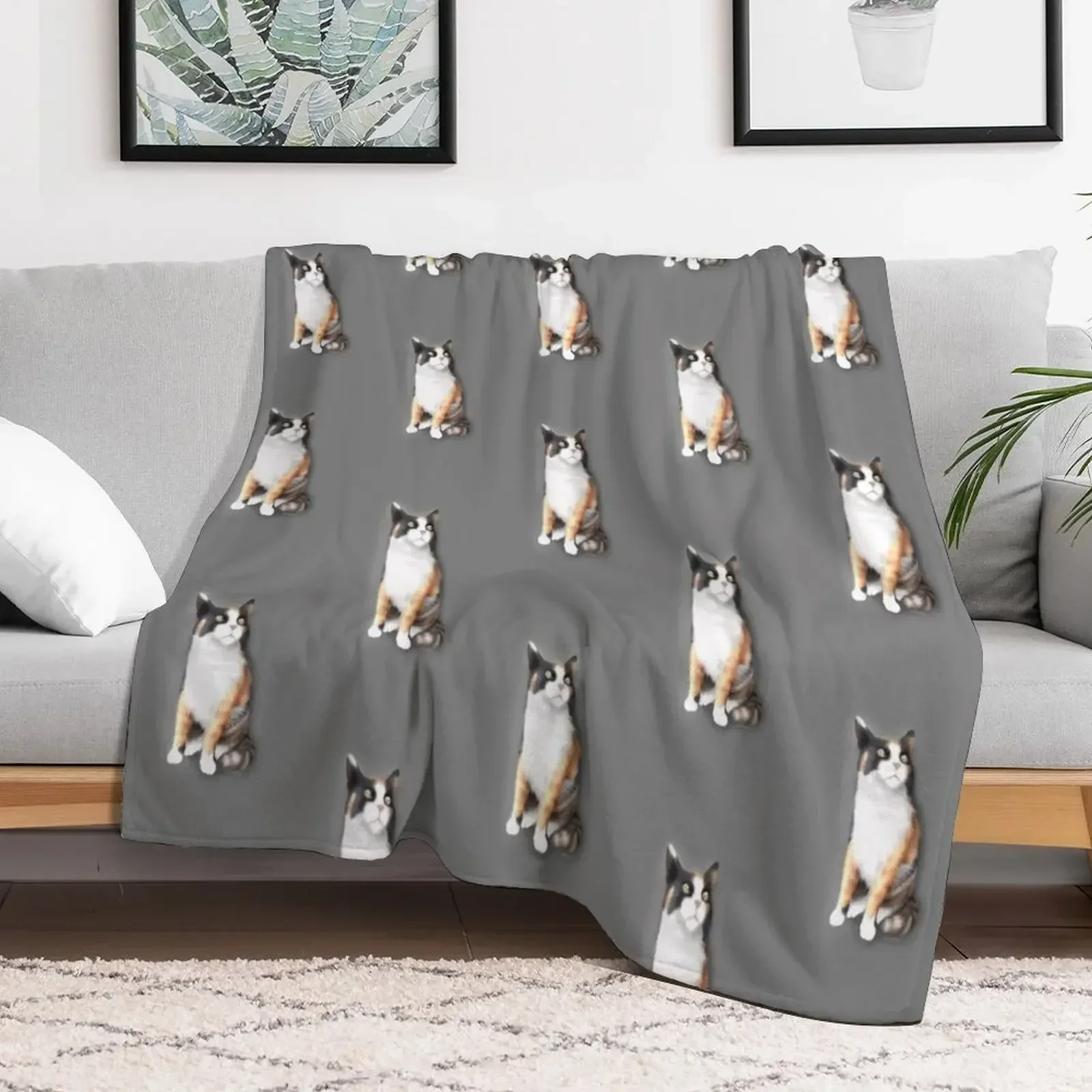 Calico Cat Throw Blanket Personalized Gift for sofa Blankets
Calico Cat Throw Blanket Personalized Gift for sofa Blankets