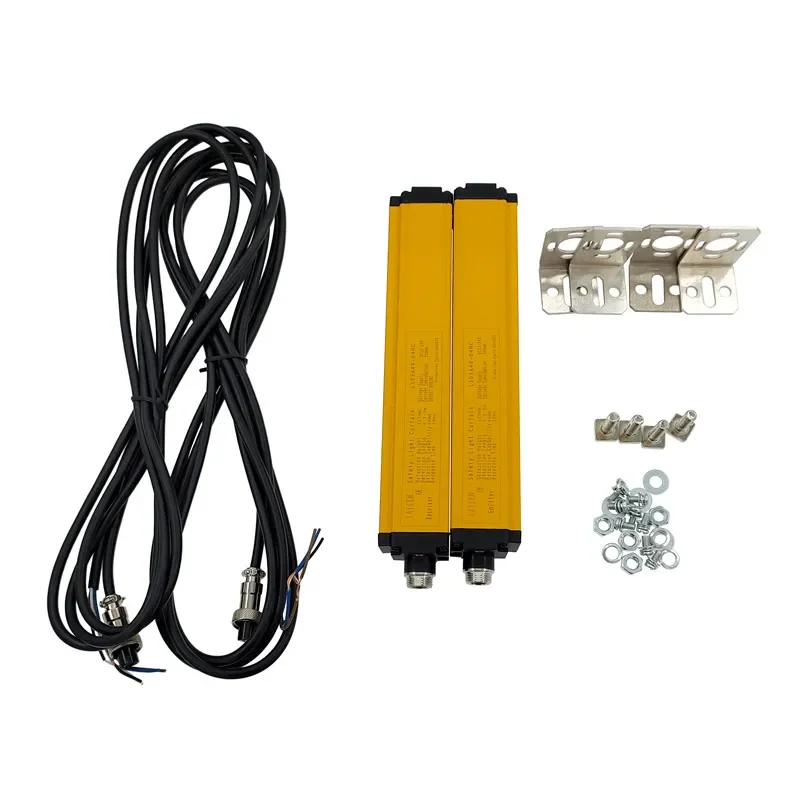 NEW Light curtain safety grating LS03A40-04NC 4 points 40mm safety light curtain sensor switch photoelectric protection device
NEW Light curtain safety grating LS03A40-04NC 4 points 40mm safety light curtain sensor switch photoelectric protection device