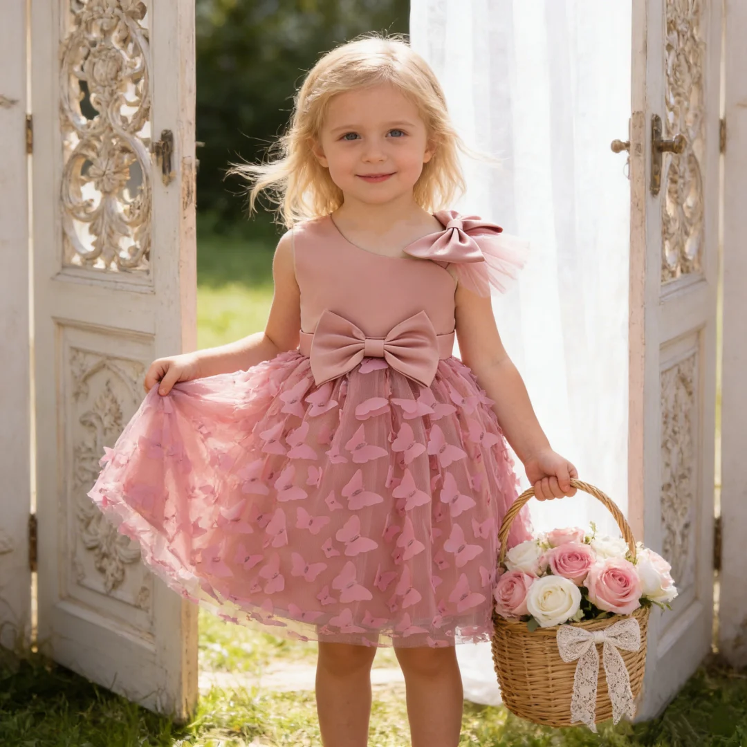 Girl Princess Skirt Mesh Children's Three Dimensional Butterfly Puff Skirt Birthday and Year End Banquet Performance Skirt
Girl Princess Skirt Mesh Children's Three Dimensional Butterfly Puff Skirt Birthday and Year End Banquet Performance Skirt