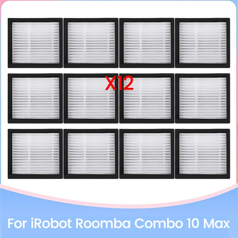 Фильтр ABXH для Irobot Roomba Combo 10 Max, запасные части, эффективные аксессуары для чистки, 12 шт.
Фильтр ABXH для Irobot Roomba Combo 10 Max, запасные части, эффективные аксессуары для чистки, 12 шт.