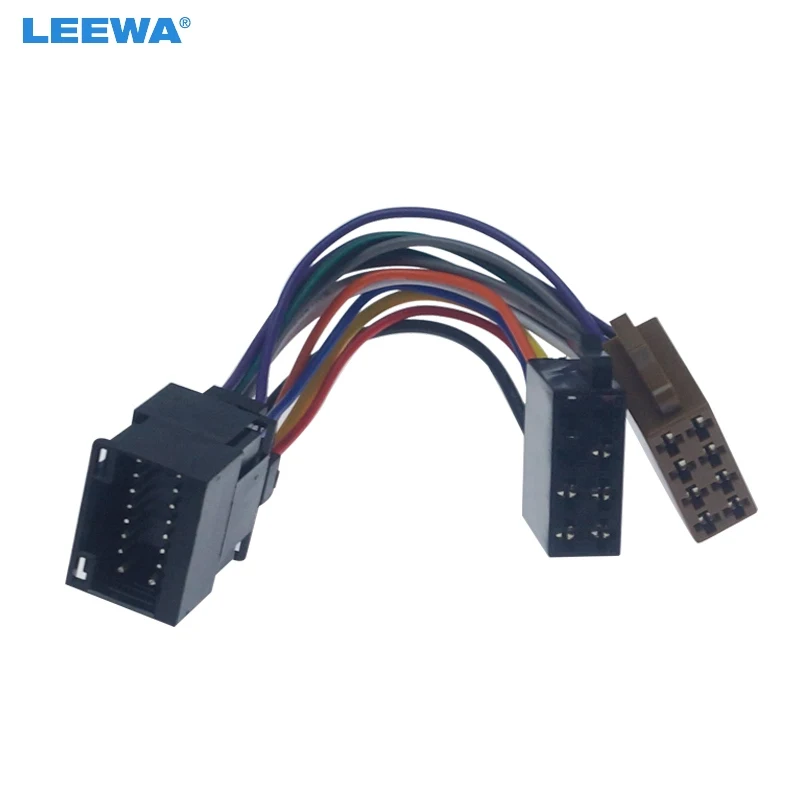 LEEWA Car Stereo Radio Conversion Plug Adapter For Chery Chevrolet 16PIN To ISO Original Head Units Wire Harness #CT6207
LEEWA Car Stereo Radio Conversion Plug Adapter For Chery Chevrolet 16PIN To ISO Original Head Units Wire Harness #CT6207
