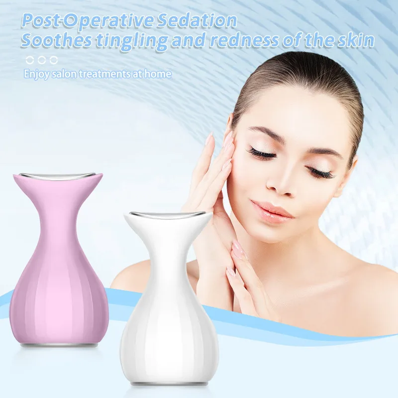 Beauty Chilled Ice Muscle Device Facial Repair Edema Post Sun Repair Tighten Calm Skin Massager Reduce Wrinkles Remover Edema
Beauty Chilled Ice Muscle Device Facial Repair Edema Post Sun Repair Tighten Calm Skin Massager Reduce Wrinkles Remover Edema