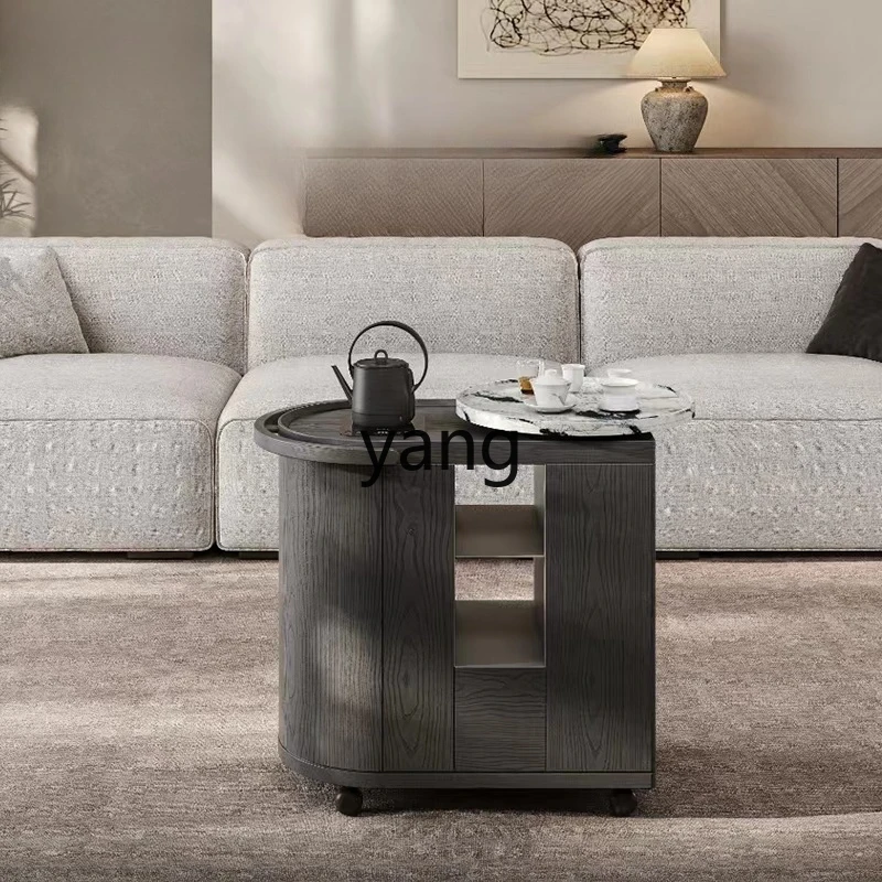 LMM movable solid wood coffee table small apartment household cart sofa side cabinet
LMM movable solid wood coffee table small apartment household cart sofa side cabinet