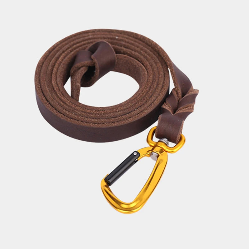 Genuine Leather Dog Leash for Medium Large Heavy-duty Dogs Training Special Leashs for Dogs Durable Dog Belt Dog Accessories
Genuine Leather Dog Leash for Medium Large Heavy-duty Dogs Training Special Leashs for Dogs Durable Dog Belt Dog Accessories