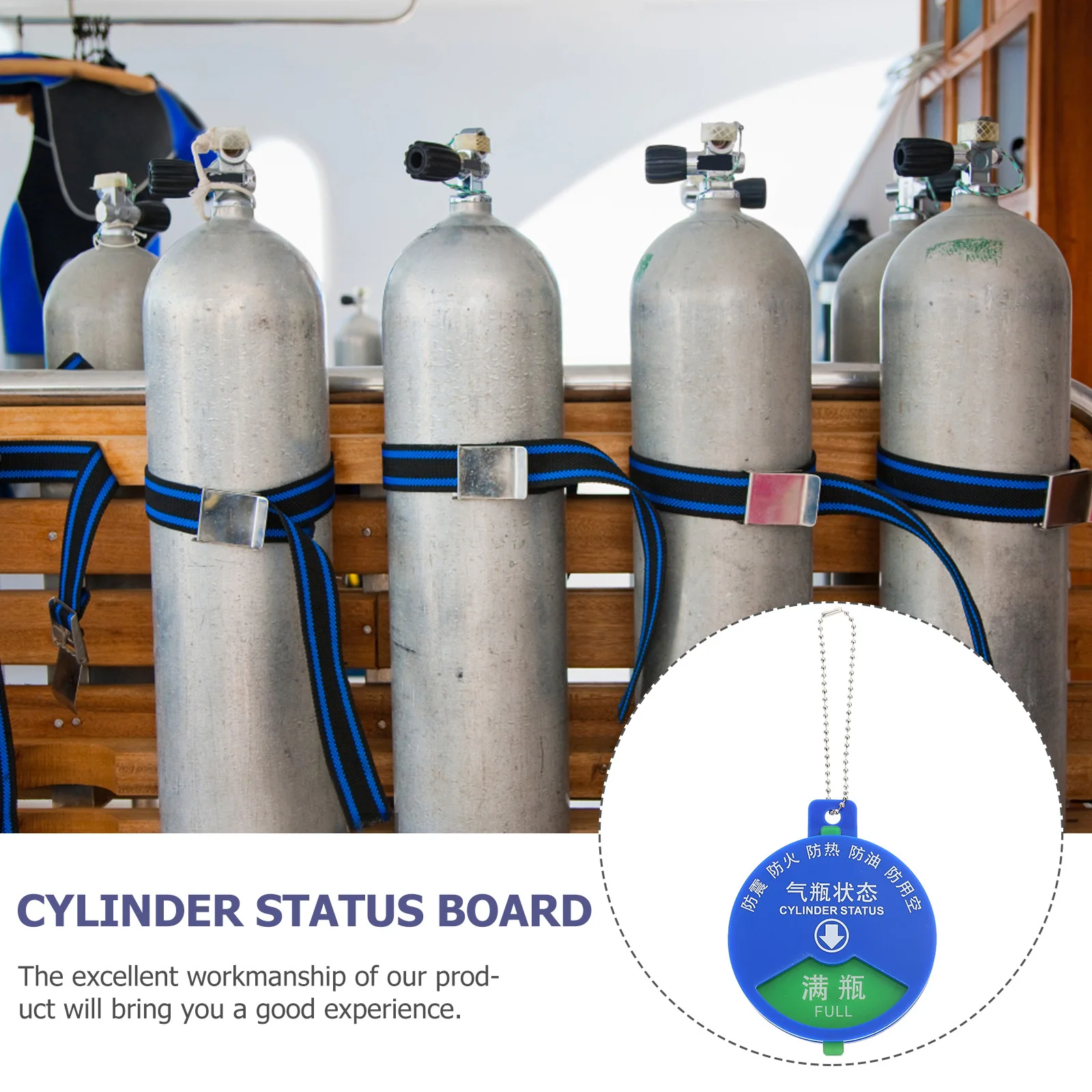 Oxygen Cylinder Status Sign Durable Hospital Identification Plate For Level Tracking Cylinder Status Tag
Oxygen Cylinder Status Sign Durable Hospital Identification Plate For Level Tracking Cylinder Status Tag
