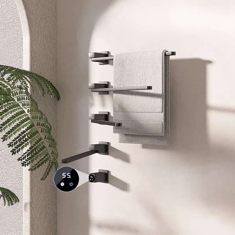 Concealed electric towel rack can rotate left and right high-precision digital display
Concealed electric towel rack can rotate left and right high-precision digital display