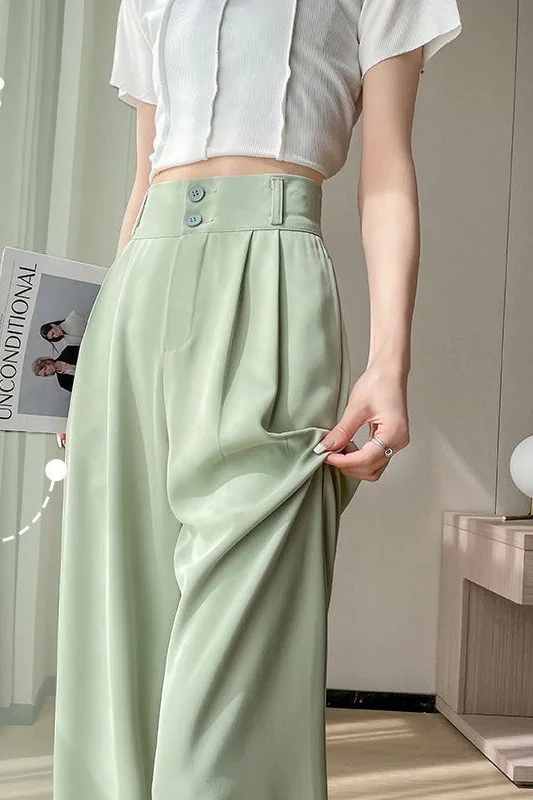 Elegant Wide Leg Pants Women Korean Style High Waist Black Baggy Pants Office Ladies Fashion Loose Suit Trousers Streetwear C319
Elegant Wide Leg Pants Women Korean Style High Waist Black Baggy Pants Office Ladies Fashion Loose Suit Trousers Streetwear C319