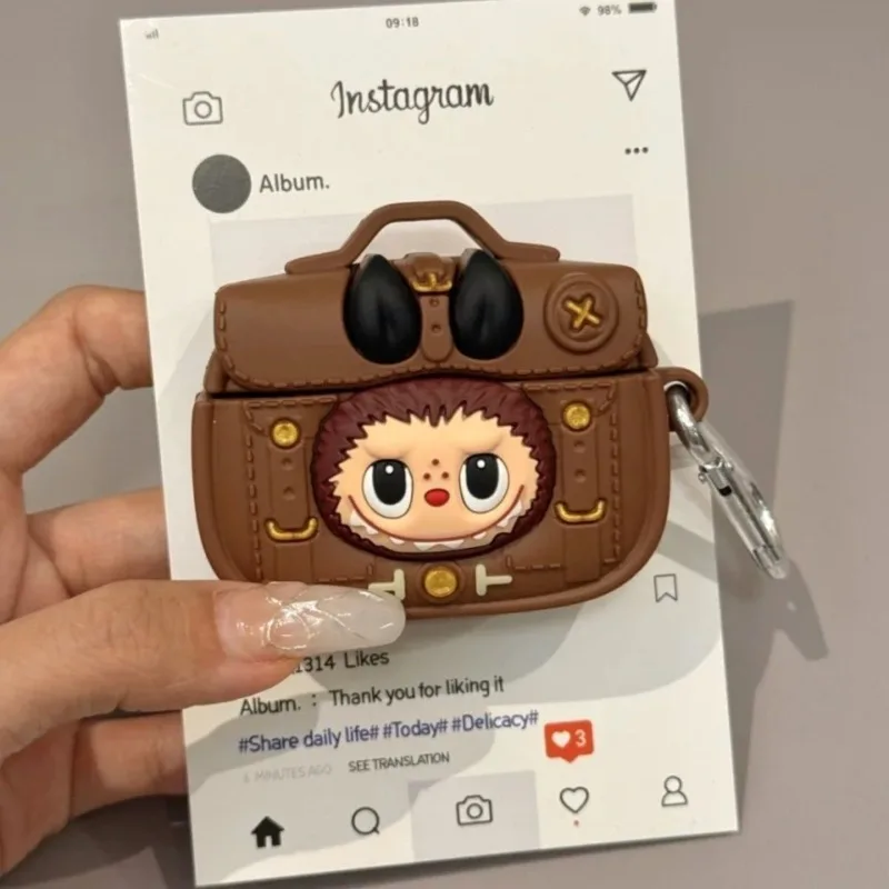 Cute Cartoon Anime Peripheral Creative Briefcase Labubu For Airpods Generation 4 Earphone Case Silicone Fashion Soft Case
Cute Cartoon Anime Peripheral Creative Briefcase Labubu For Airpods Generation 4 Earphone Case Silicone Fashion Soft Case