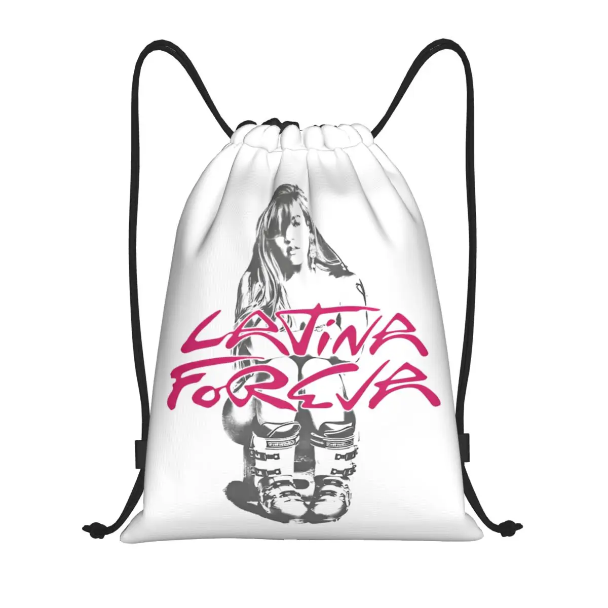 Изготовленная на заказ колумбийская музыкальная певица Karol G Tropicoqueta, сумка на шнурке для тренировок, рюкзаки для йоги, женские и мужские спортивные рюкзаки для спортзала
Изготовленная на заказ колумбийская музыкальная певица Karol G Tropicoqueta, сумка на шнурке для тренировок, рюкзаки для йоги, женские и мужские спортивные рюкзаки для спортзала