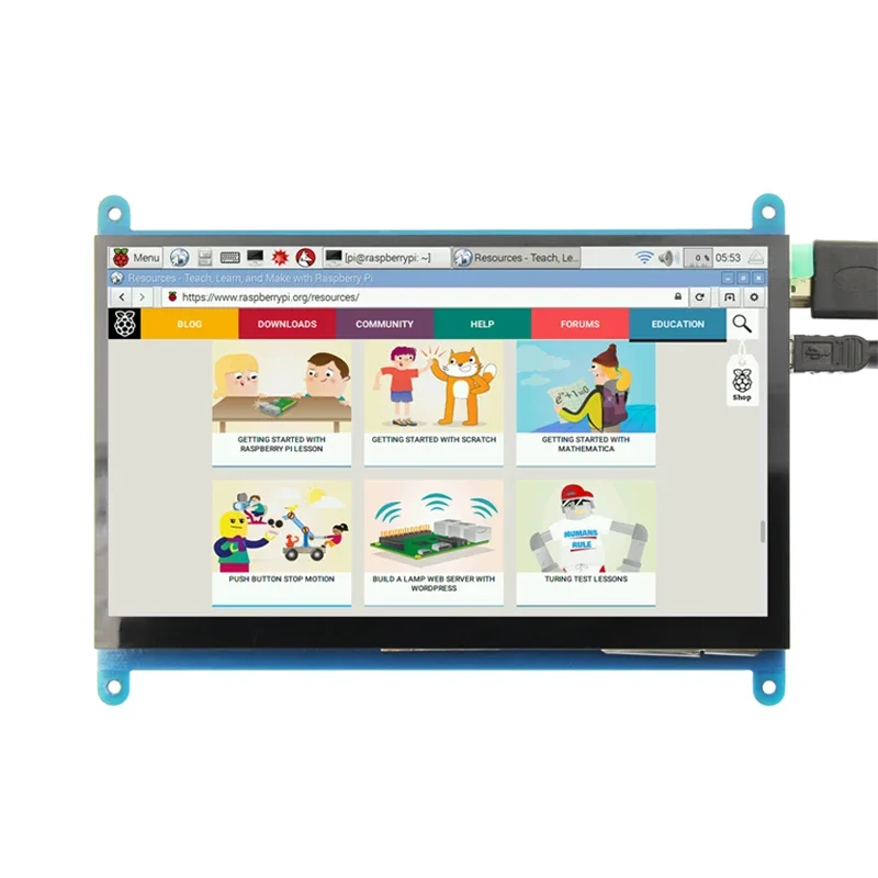 Industrial Module capacitive touch screen 800x480 7 inch Raspberry pi LCD Display
Industrial Module capacitive touch screen 800x480 7 inch Raspberry pi LCD Display