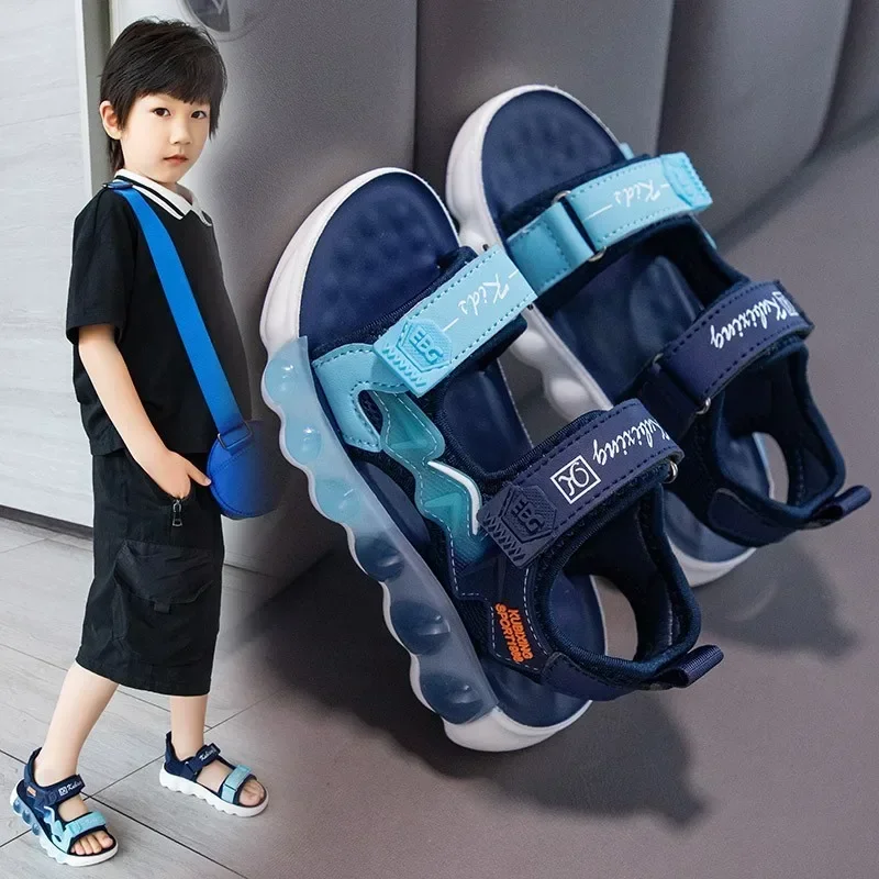 Kids Sandals Candy Color Sweet 2025 Summer New Boys Girls Beach Shoes Non-slip Soft Sole Children Fashion Shoes for Vacation
Kids Sandals Candy Color Sweet 2025 Summer New Boys Girls Beach Shoes Non-slip Soft Sole Children Fashion Shoes for Vacation
