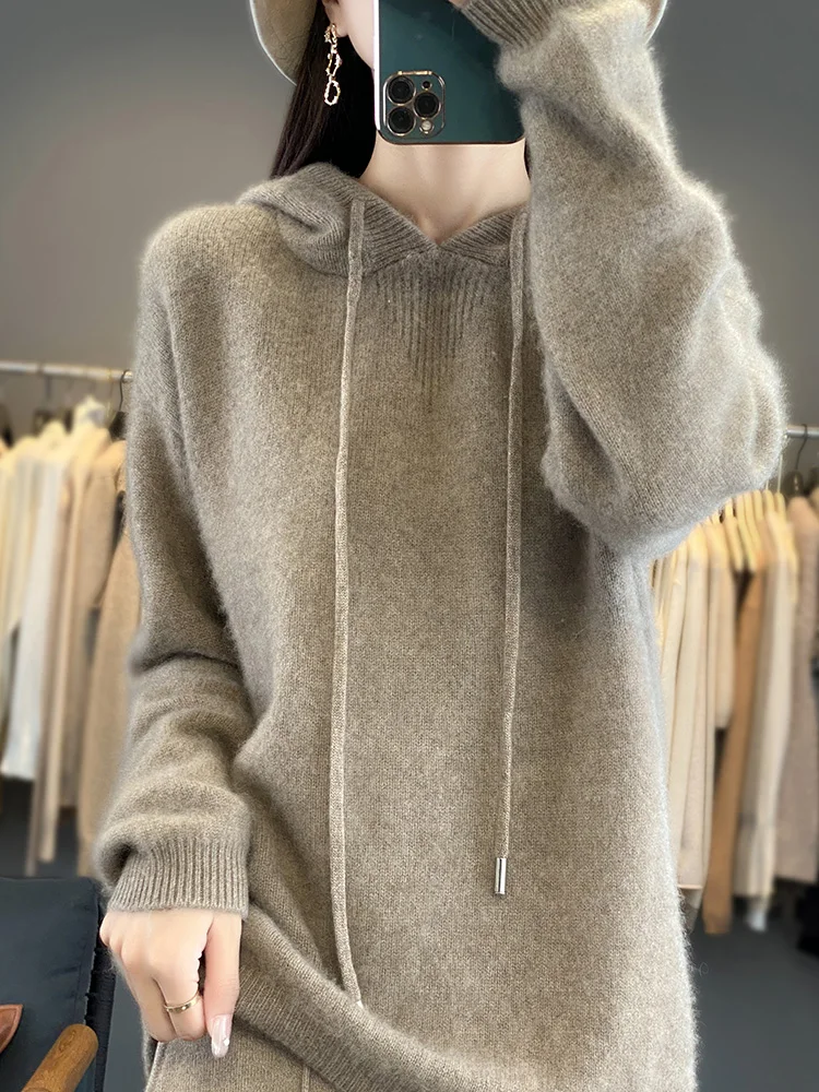 Женская теплая шерстяная вязаная шапка-свитер из камери, длинная, теплая, шерстяная, вязаная, базовая, удобная для повседневной носки
Женская теплая шерстяная вязаная шапка-свитер из камери, длинная, теплая, шерстяная, вязаная, базовая, удобная для повседневной носки