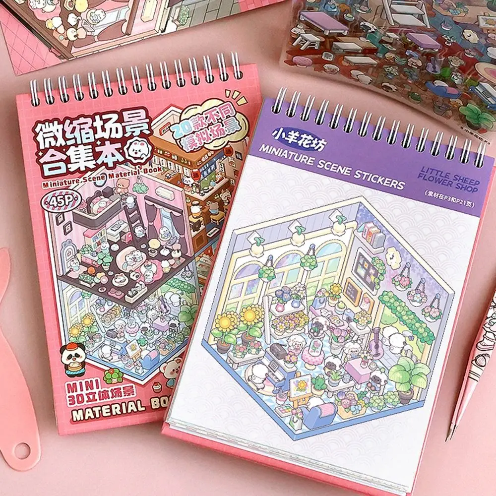 20in1 Landscape Sticker Book Cartoon DIY 3D Stickers Scene Set Cute Free Combination Miniature Scene Scrapbook Kit Card Lover
20in1 Landscape Sticker Book Cartoon DIY 3D Stickers Scene Set Cute Free Combination Miniature Scene Scrapbook Kit Card Lover