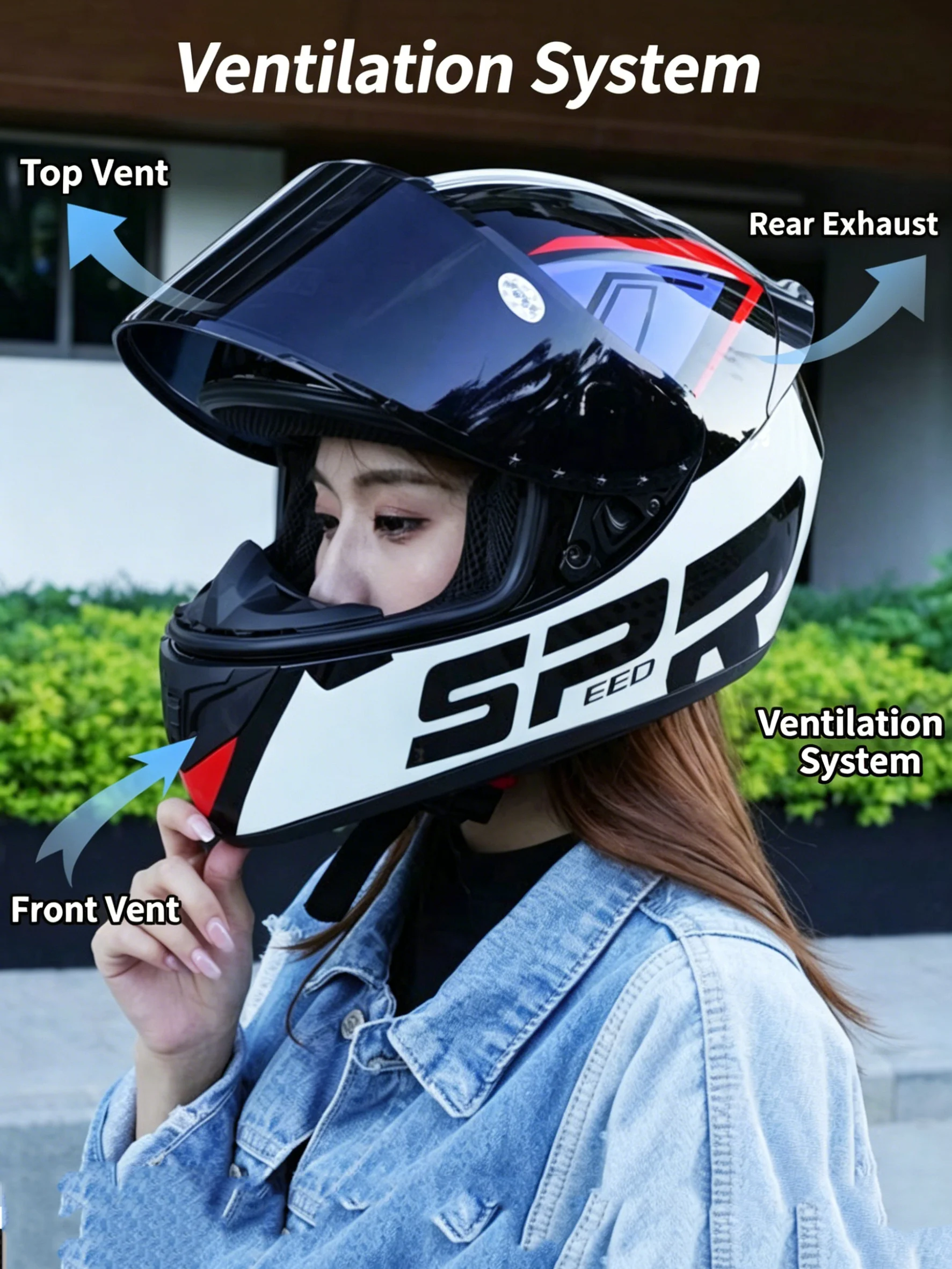 Unisex New Classic Full-Face Motorcycle Helmet Unisex Electric Vehicle Kart Racing Motorcycle Riding Safety Protective Helmet
Unisex New Classic Full-Face Motorcycle Helmet Unisex Electric Vehicle Kart Racing Motorcycle Riding Safety Protective Helmet