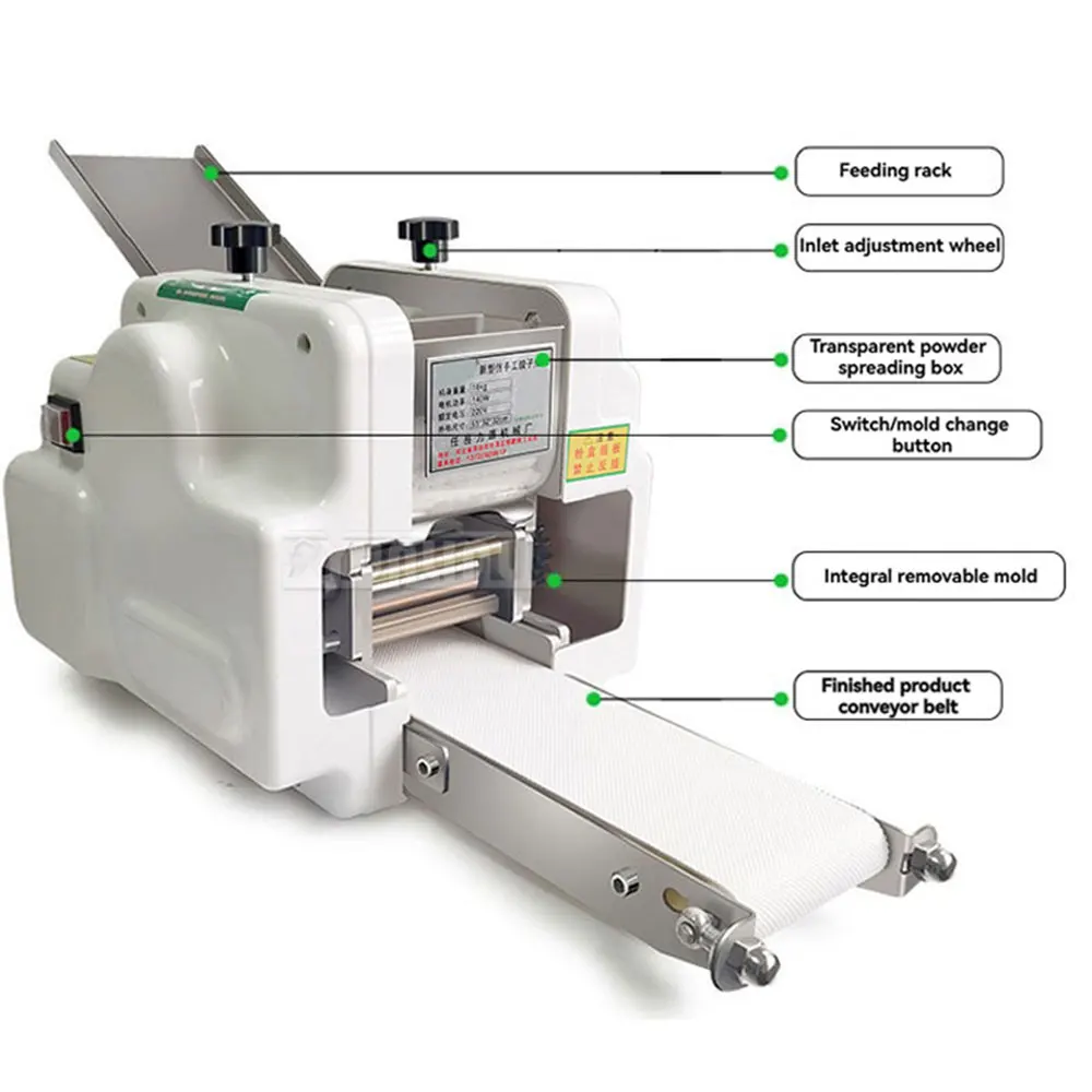 Fully Automatic Steamed Bun Pressing Machine Dumpling Maker Noodle Forming Equipment Kitchen Restaurant Dough Sheet Machine
Fully Automatic Steamed Bun Pressing Machine Dumpling Maker Noodle Forming Equipment Kitchen Restaurant Dough Sheet Machine