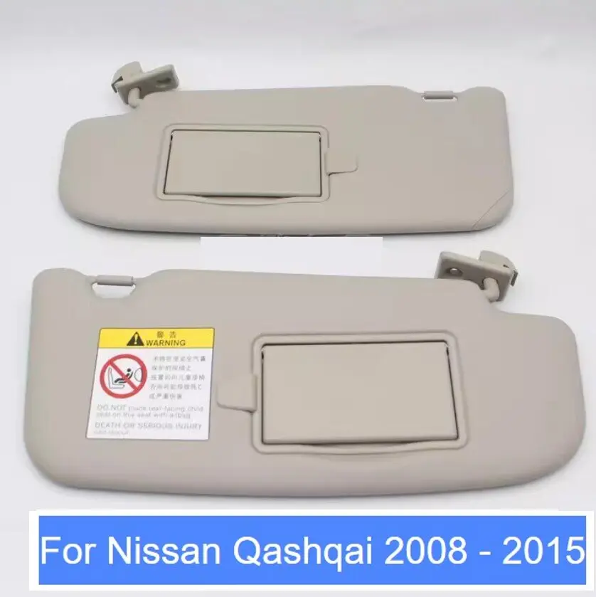 For Nissan Qashqai 2008 2009 2010 2011 2012-2015 Car visor Interior Sunvisor With Mirror Front visor assembly Car accessories
For Nissan Qashqai 2008 2009 2010 2011 2012-2015 Car visor Interior Sunvisor With Mirror Front visor assembly Car accessories