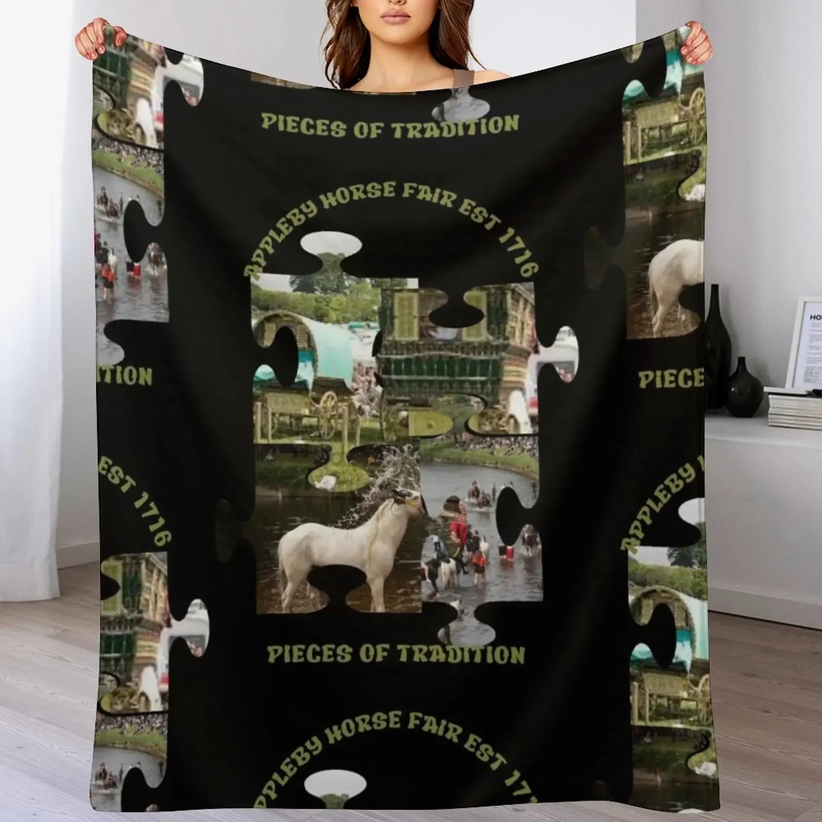 Appleby fair Gypsy history pieces of tradition Throw Blanket Year Round Soft Comfortable Blanket for Home
Appleby fair Gypsy history pieces of tradition Throw Blanket Year Round Soft Comfortable Blanket for Home