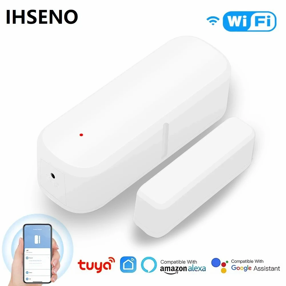 Tuya WiFi Door Window Sensor Smart Life Control Detectors Open Closed Detectors Control For Alexa Google Security Protection
Tuya WiFi Door Window Sensor Smart Life Control Detectors Open Closed Detectors Control For Alexa Google Security Protection