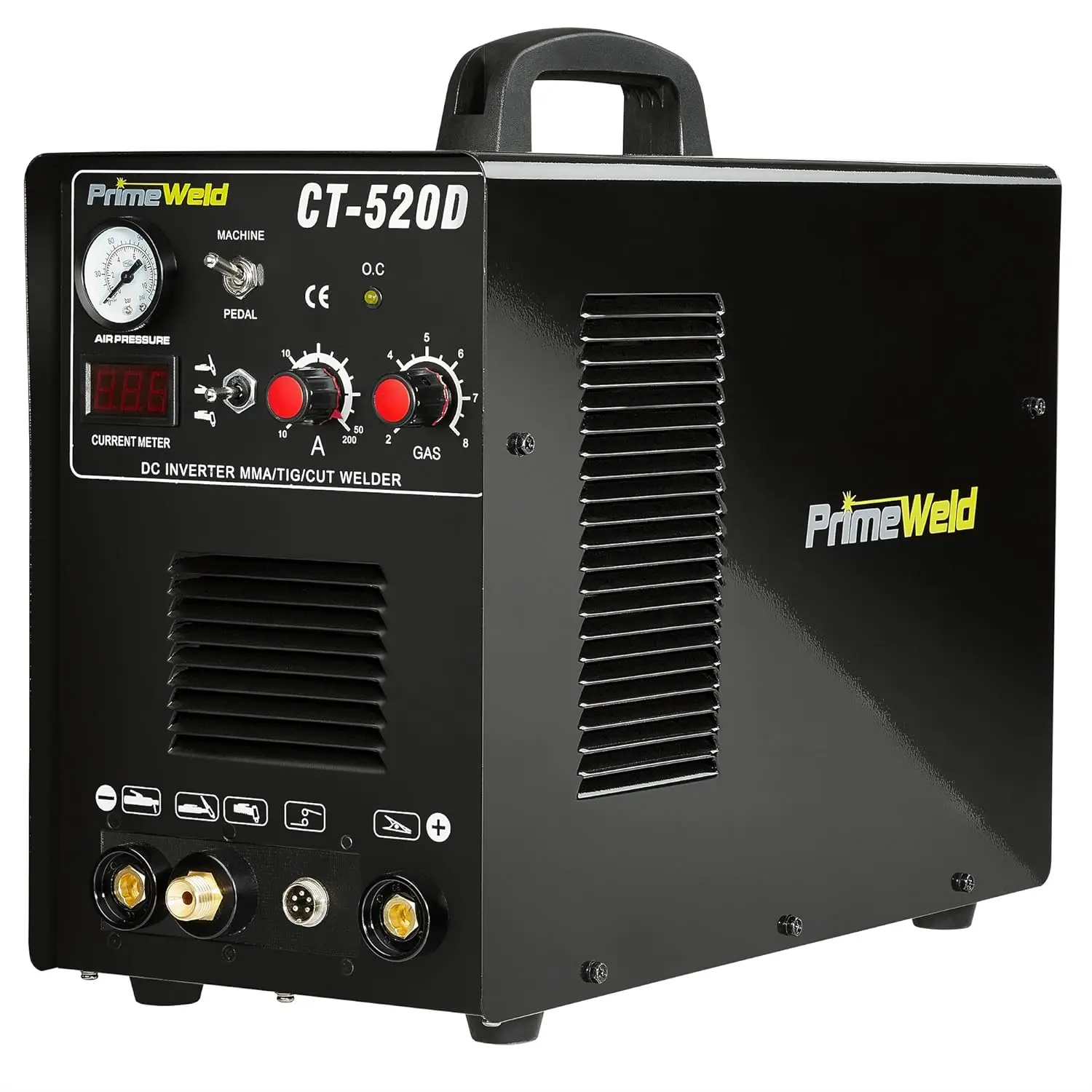 PrimeWeld 3-in-1 50 Amp Plasma Cutter 200 Amp TIG Welder 200 Amp Stick Welder Welding and Cutting Combo Mobile Welding Machine
PrimeWeld 3-in-1 50 Amp Plasma Cutter 200 Amp TIG Welder 200 Amp Stick Welder Welding and Cutting Combo Mobile Welding Machine