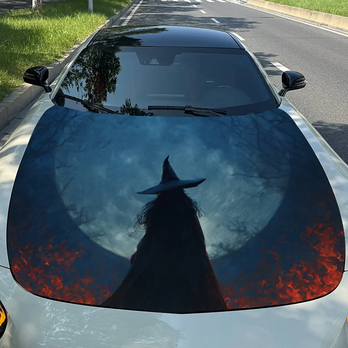 Flame Witch Car Hood Decal - Durable PVC Vinyl Wrap, Fits Most Vehicles, Waterproof & Scratch-Resistant, Easy To Install & Remov
Flame Witch Car Hood Decal - Durable PVC Vinyl Wrap, Fits Most Vehicles, Waterproof & Scratch-Resistant, Easy To Install & Remov
