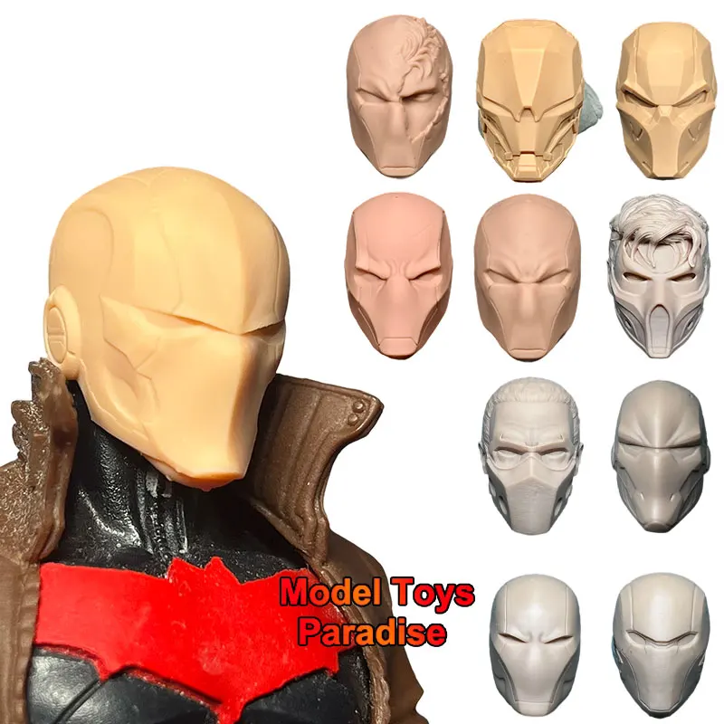 Unpainted DIY 1/12 Scale Men Soldier Anime Red Hood White Model Head Anti-hero Jason Head Sculpt Fit 6Inch Action Figure Body
Unpainted DIY 1/12 Scale Men Soldier Anime Red Hood White Model Head Anti-hero Jason Head Sculpt Fit 6Inch Action Figure Body