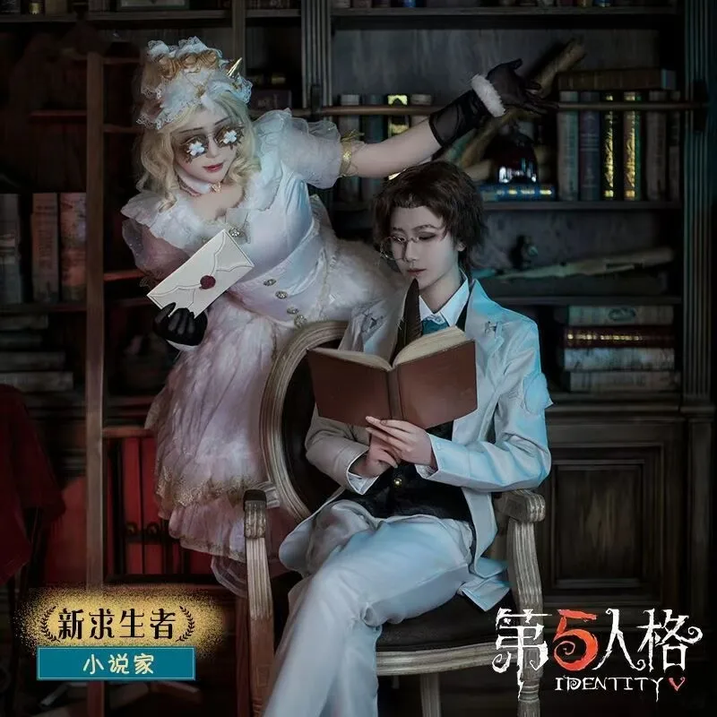 Orpheus Novelist Suits Game Identity V Cosplay Set Halloween Christmas Costumes for Adults Deguisement for Carnaval
Orpheus Novelist Suits Game Identity V Cosplay Set Halloween Christmas Costumes for Adults Deguisement for Carnaval