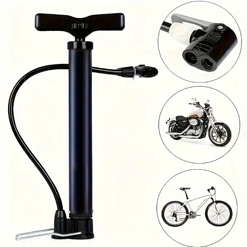 Portable Bicycle Pump Tire Inflator Mountain Road Bicycle Inflator Versatile Pump for Basketballs Footballs Bicycle Accessories
Portable Bicycle Pump Tire Inflator Mountain Road Bicycle Inflator Versatile Pump for Basketballs Footballs Bicycle Accessories