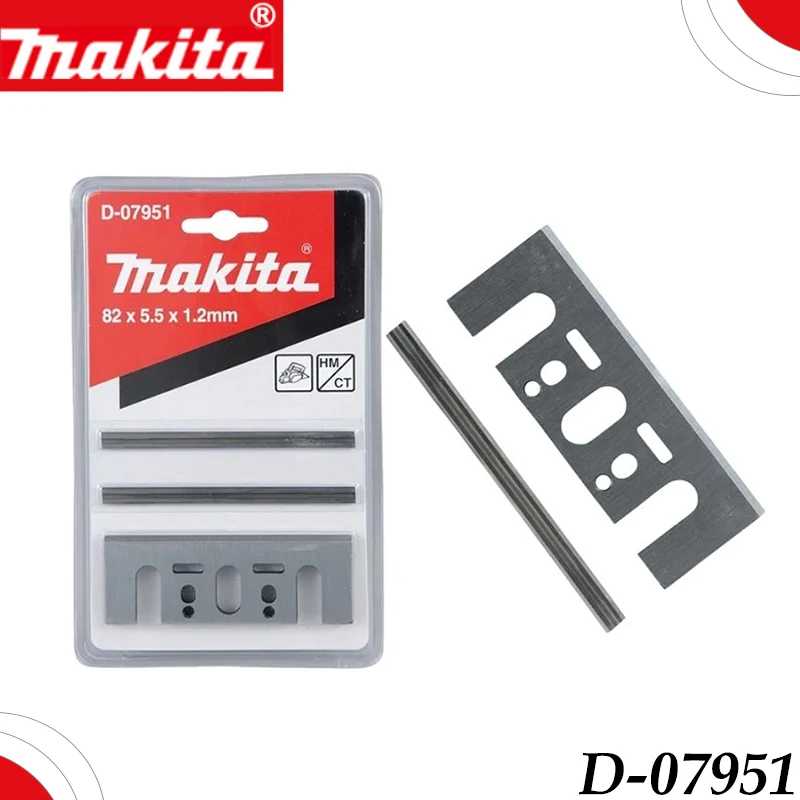 Makita D-07951 82mm Planer Blades, 2pcs HSS Double-Edged Replacement Blades for 82mm Electric Hand Planers
Makita D-07951 82mm Planer Blades, 2pcs HSS Double-Edged Replacement Blades for 82mm Electric Hand Planers