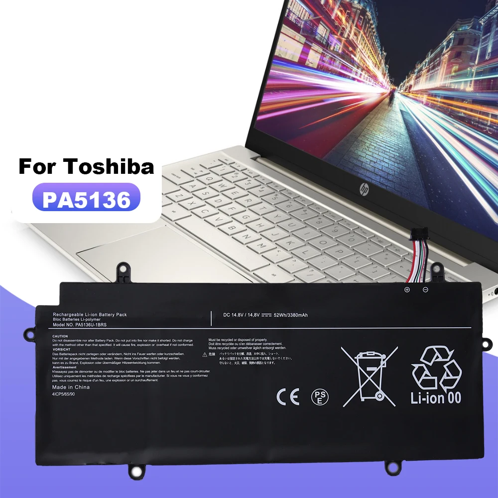 PA5136U-1BRS аккумулятор для ноутбука Toshiba Portege Z30-A1301 Z30-B K10M Z30-C PA5136U Z30 Z30-A Z30-AK04S 36 месяцев Бесплатная гарантия
PA5136U-1BRS аккумулятор для ноутбука Toshiba Portege Z30-A1301 Z30-B K10M Z30-C PA5136U Z30 Z30-A Z30-AK04S 36 месяцев Бесплатная гарантия