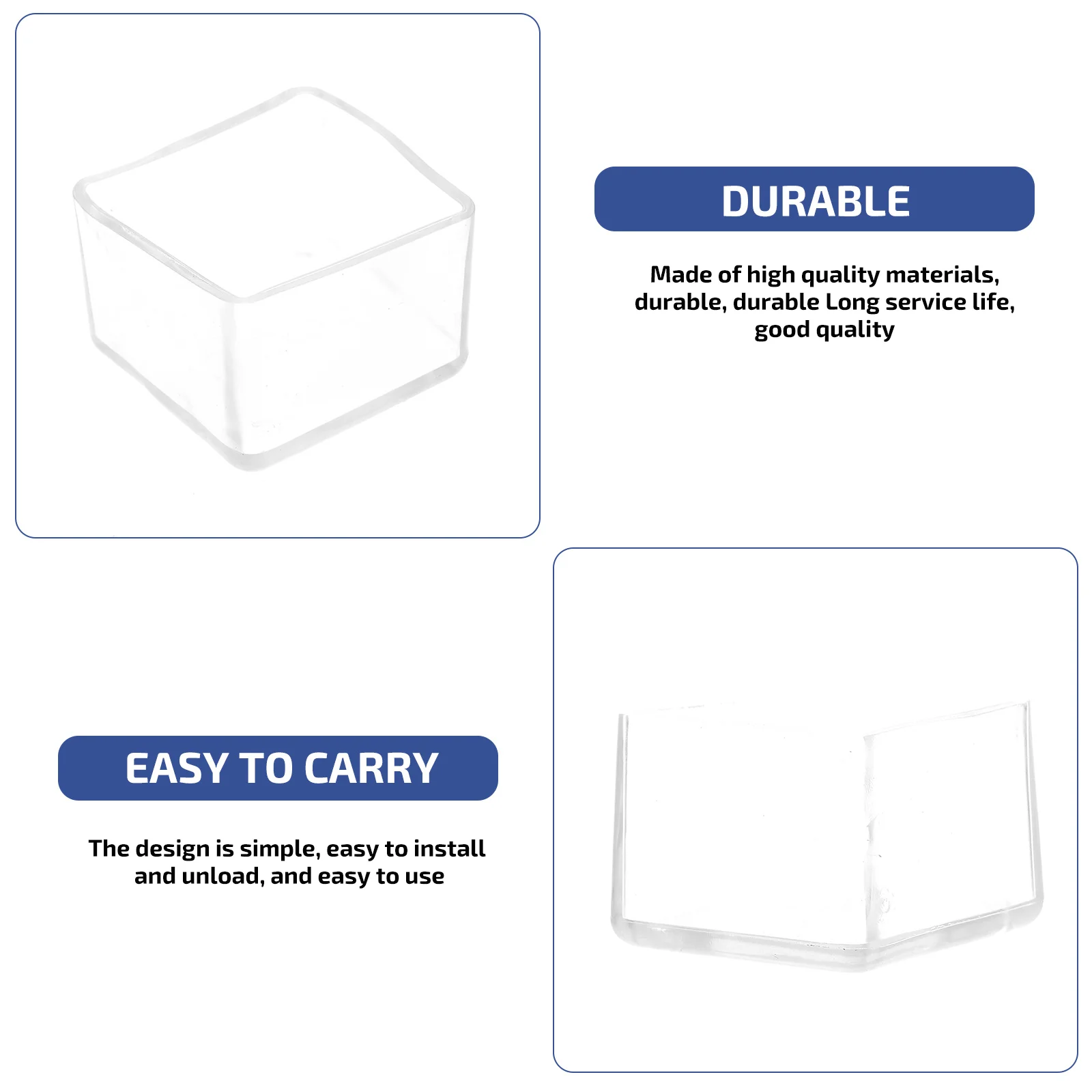 24pcs Thickened Furniture Foot Mats 20x40mm Non Slip Floor Protectors for Chairs Tables Furniture Feet Pads Leg Tips
24pcs Thickened Furniture Foot Mats 20x40mm Non Slip Floor Protectors for Chairs Tables Furniture Feet Pads Leg Tips