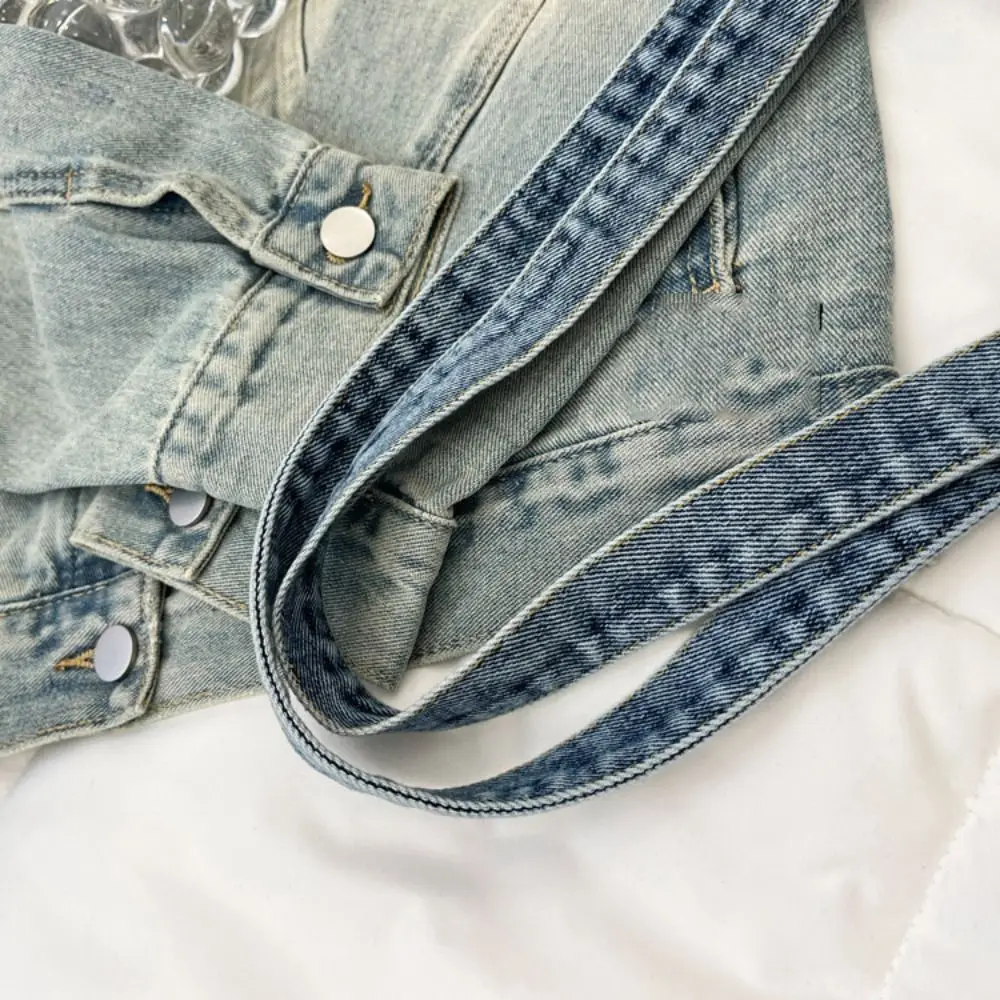 Cute Korean Style Denim Tote Bag Tote Bag Solid Color Large Capacity Handbag Large Capacity PU Leather Underarm Packs Outdoor
Cute Korean Style Denim Tote Bag Tote Bag Solid Color Large Capacity Handbag Large Capacity PU Leather Underarm Packs Outdoor