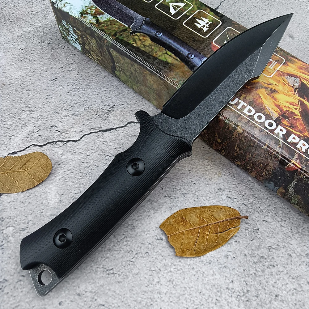 Профессиональный охотничий прямой нож Stonewash 8Cr13Mov с фиксированным лезвием для ежедневного использования, инструменты для выживания в дикой природе, кемпинга, рукоятки G10
Профессиональный охотничий прямой нож Stonewash 8Cr13Mov с фиксированным лезвием для ежедневного использования, инструменты для выживания в дикой природе, кемпинга, рукоятки G10