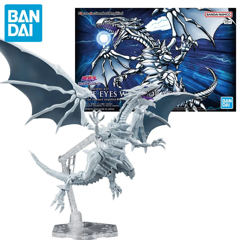 Bandai Original Figure-rise Standard Amplified BLUE-EYES WHITE DRAGON Anime Action Figure Assembly Model Doll Kit Robot Toy Gift
Bandai Original Figure-rise Standard Amplified BLUE-EYES WHITE DRAGON Anime Action Figure Assembly Model Doll Kit Robot Toy Gift