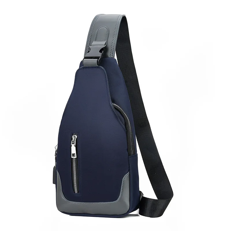 Oxford Cloth Chest Bag New Wear Resistant Men's Simple Business Fashion Lock Color Single Shoulder Bag USB Small Backpack
Oxford Cloth Chest Bag New Wear Resistant Men's Simple Business Fashion Lock Color Single Shoulder Bag USB Small Backpack