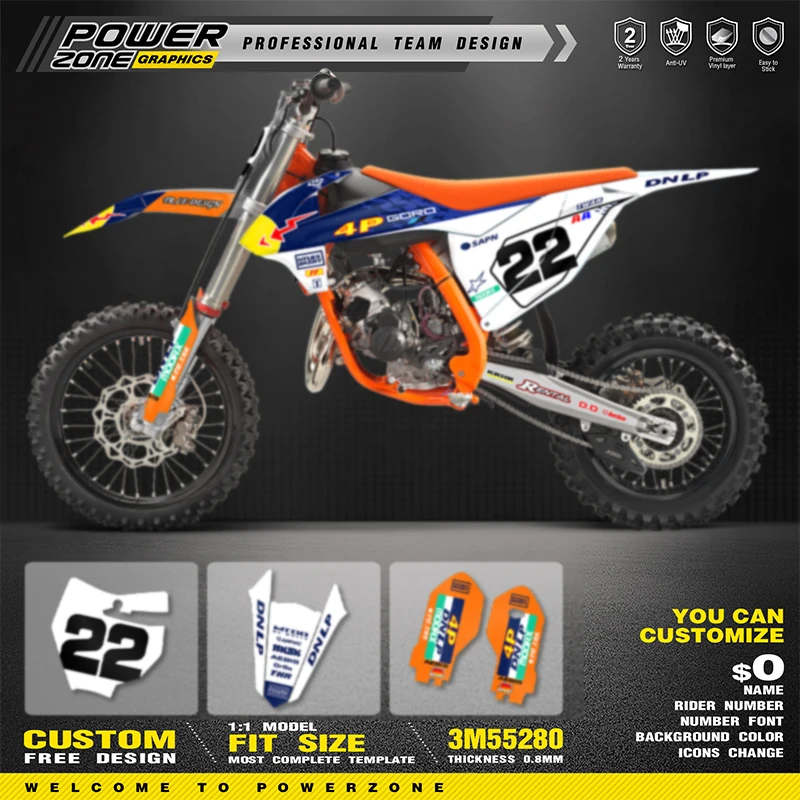 PowerZone Custom Team Graphics Backgrounds Decals For 3M Stickers Kit For KTM SX85 85 2018 2019 2020 85cc Number Name Costom 11
PowerZone Custom Team Graphics Backgrounds Decals For 3M Stickers Kit For KTM SX85 85 2018 2019 2020 85cc Number Name Costom 11