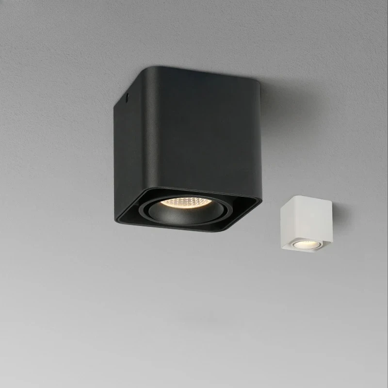 Aisilan Black White Ceiling Lights Square GU10 Bulb Down Light Anti-glare Modern Spot Light Surface Light Bedroom Living Room
Aisilan Black White Ceiling Lights Square GU10 Bulb Down Light Anti-glare Modern Spot Light Surface Light Bedroom Living Room