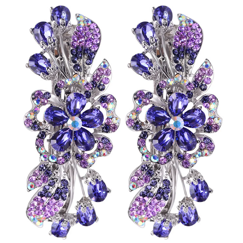 2 Pcs Hair Clips Accessories Women Alloy Rhinestone Small Hairpin Back Barrettes Holders Ponytail Clip Styling Aid
2 Pcs Hair Clips Accessories Women Alloy Rhinestone Small Hairpin Back Barrettes Holders Ponytail Clip Styling Aid