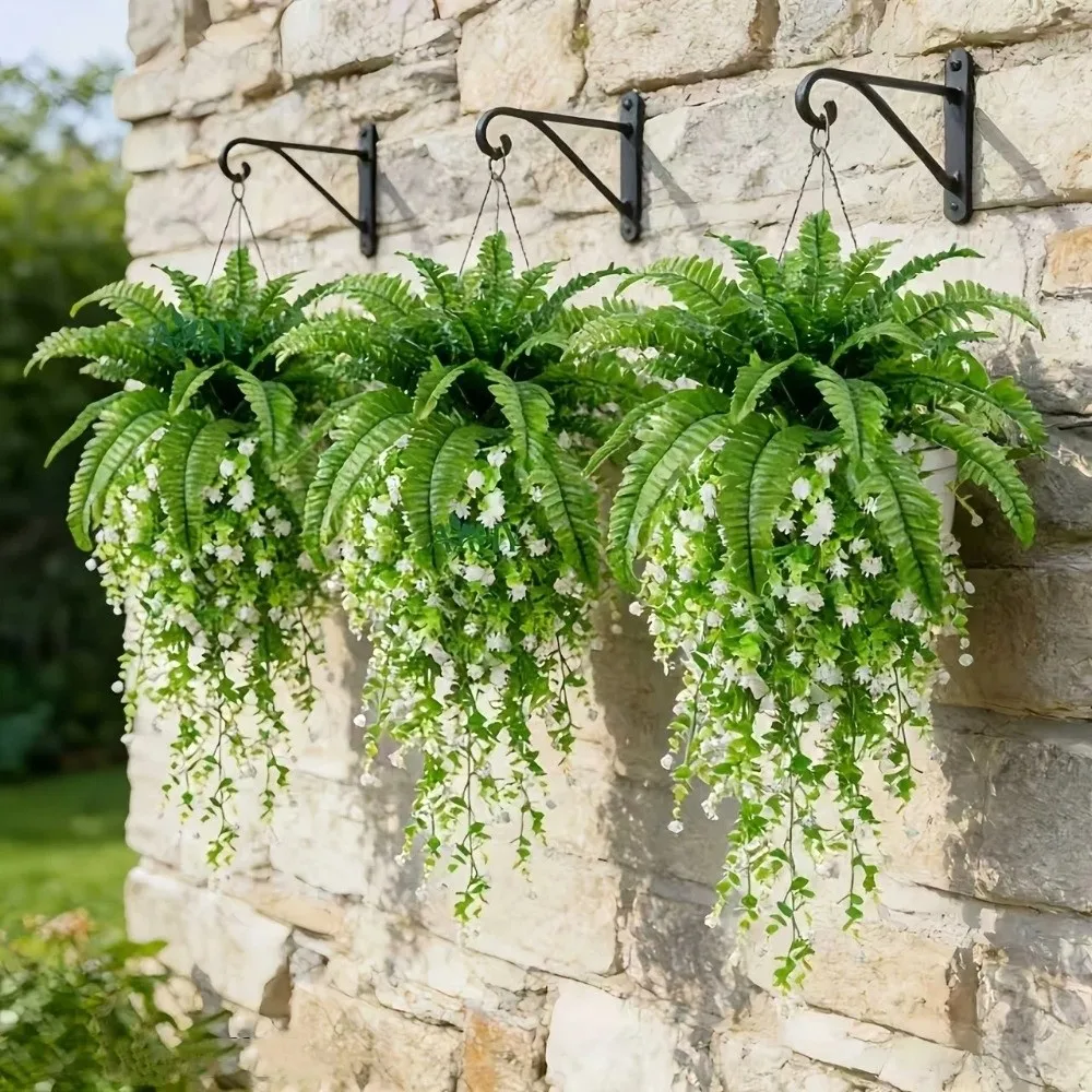 UV Resistant Artificial Persian Fern Leafs Plastic Realistic Mixed Persian Leafs Flower Set Real Touch Lush Leaves
UV Resistant Artificial Persian Fern Leafs Plastic Realistic Mixed Persian Leafs Flower Set Real Touch Lush Leaves