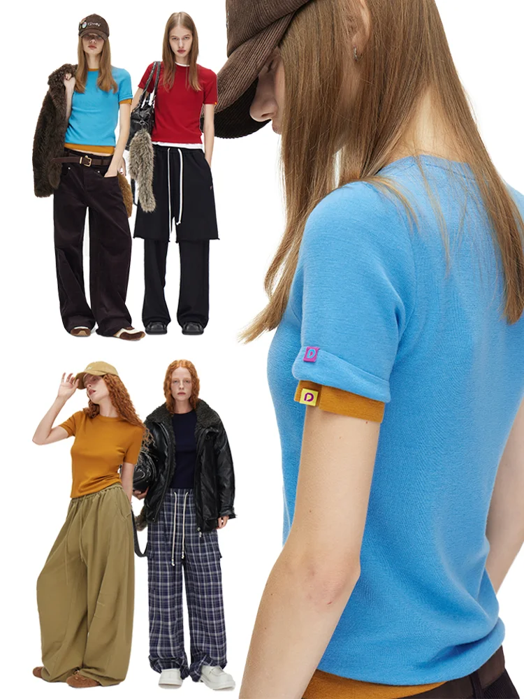 DNT Commuter Simple round Ne Knitted Sweater f Sve Women's Base Layer Top Pure Color Versatile Autumn Winter New
DNT Commuter Simple round Ne Knitted Sweater f Sve Women's Base Layer Top Pure Color Versatile Autumn Winter New