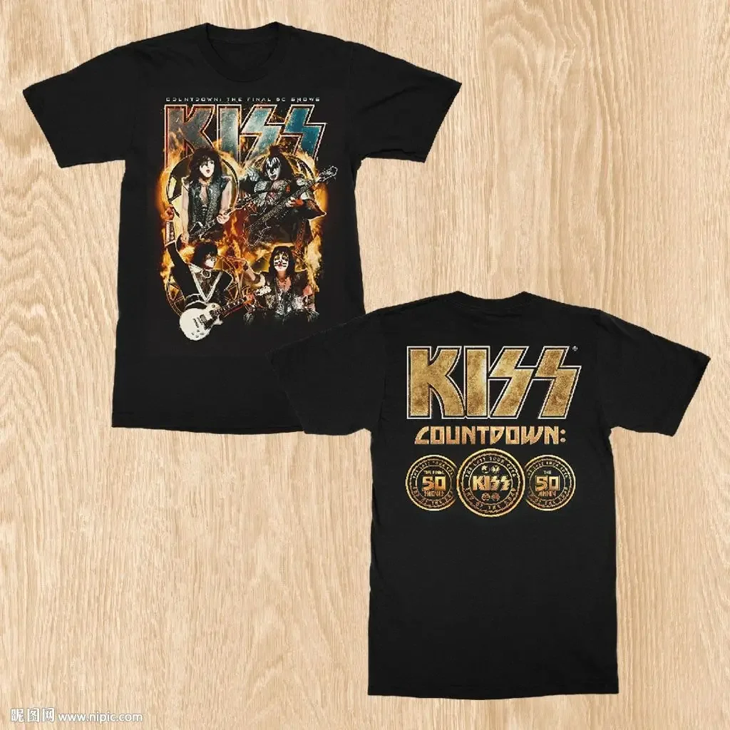 Kiss Rock Band Graphic Cotton T-shirt Unisex Men Women Summer Short Sleeve Print Brand Top Casual Vintage Fashion Retro Tee
Kiss Rock Band Graphic Cotton T-shirt Unisex Men Women Summer Short Sleeve Print Brand Top Casual Vintage Fashion Retro Tee