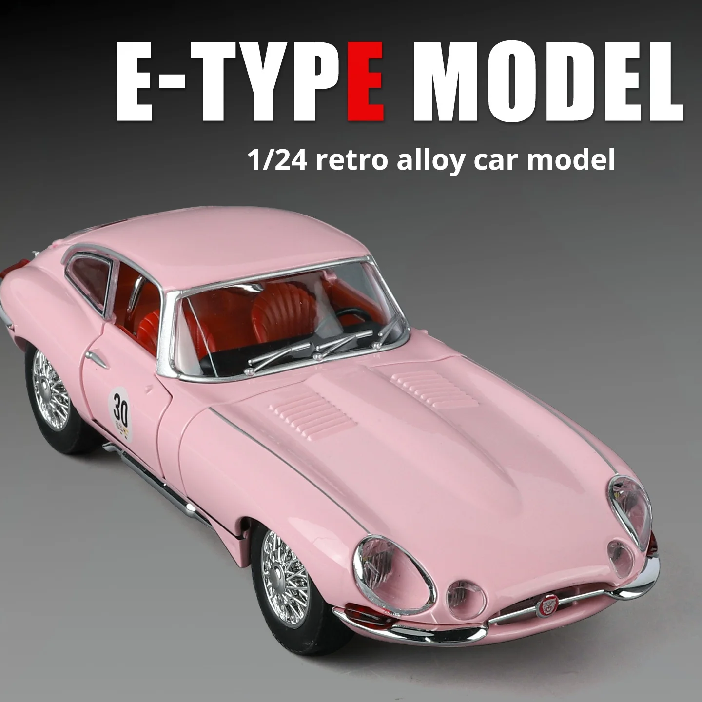 2025 New Style 1/24 Retro Jaguar E-TYPE Alloy Diecast Exquisite Model Pull Back Suspension Kid Gift Collect Decoratio toy car
2025 New Style 1/24 Retro Jaguar E-TYPE Alloy Diecast Exquisite Model Pull Back Suspension Kid Gift Collect Decoratio toy car