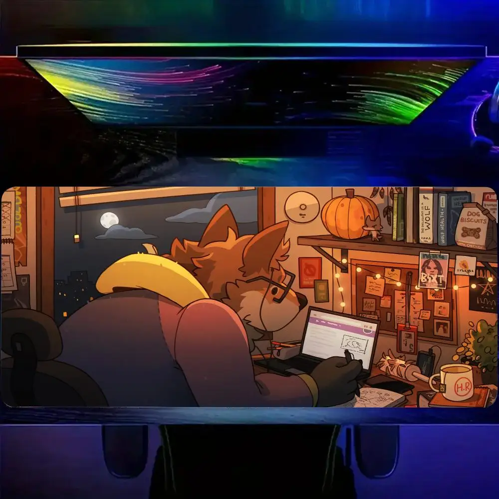 Serious Working Dog Large-Scale Game Mouse Pad Desk Mat - XXL Gaming Mousepad, Durable Rubber Base,Ideal for Office & Home Use
Serious Working Dog Large-Scale Game Mouse Pad Desk Mat - XXL Gaming Mousepad, Durable Rubber Base,Ideal for Office & Home Use