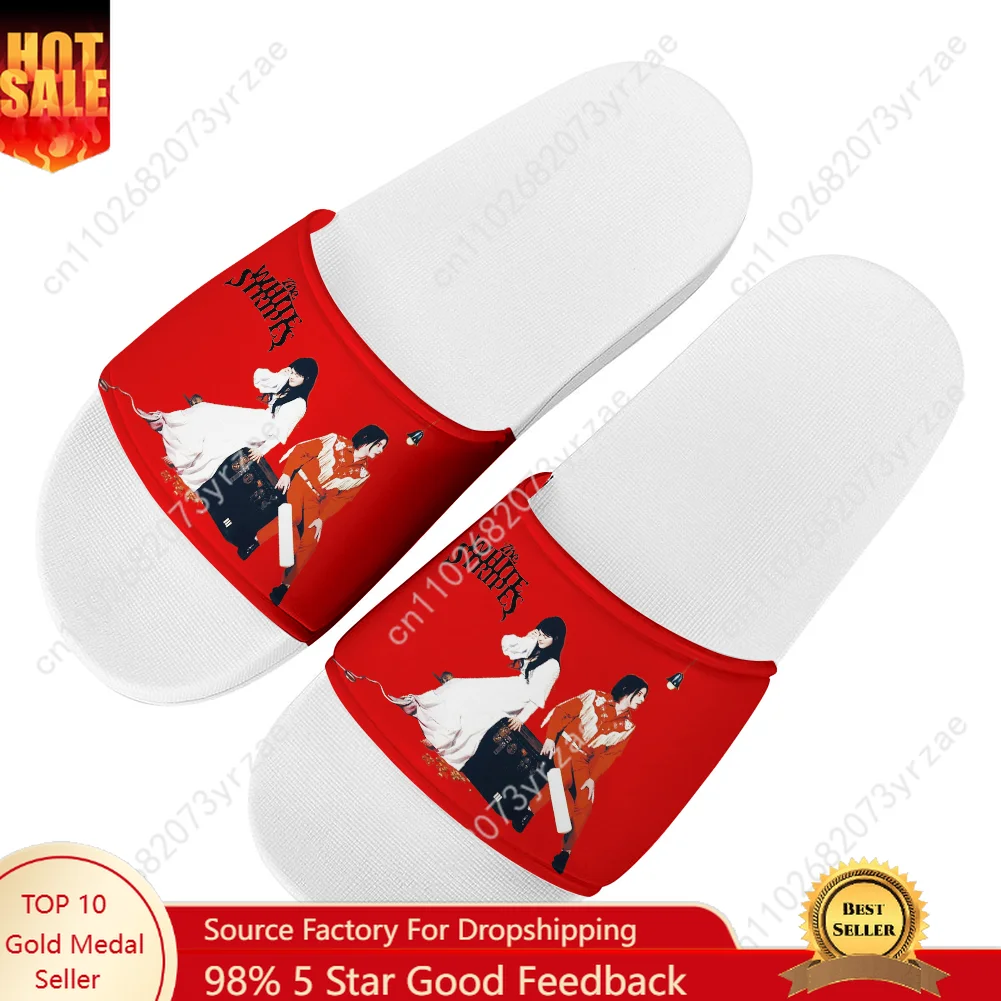 The White Stripes Sandals Home Slippers Water Shoes Men Women Teenagers Sandal Bathroom Beach Swimming Pool Customized Slipper
The White Stripes Sandals Home Slippers Water Shoes Men Women Teenagers Sandal Bathroom Beach Swimming Pool Customized Slipper
