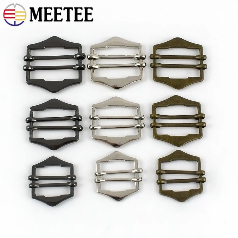 10/20Pcs Meetee 20-40mm Metal Tri-Glide Slider Buckle Double Pin Clasp Webbing Adjustment Hook Bag Strap Coat Belt DIY Accessory
10/20Pcs Meetee 20-40mm Metal Tri-Glide Slider Buckle Double Pin Clasp Webbing Adjustment Hook Bag Strap Coat Belt DIY Accessory