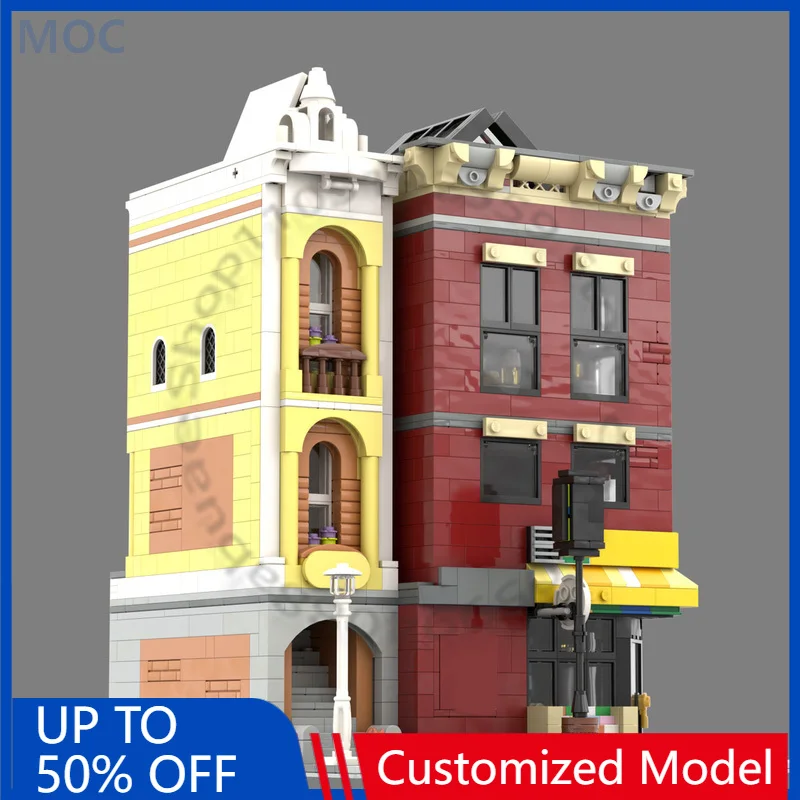 3211 PCS Construction Deli Store and Restaurant - Alternate Build of Jazz Club MOC Customize Modular DIY Boys Holiday Toy Gifts
3211 PCS Construction Deli Store and Restaurant - Alternate Build of Jazz Club MOC Customize Modular DIY Boys Holiday Toy Gifts