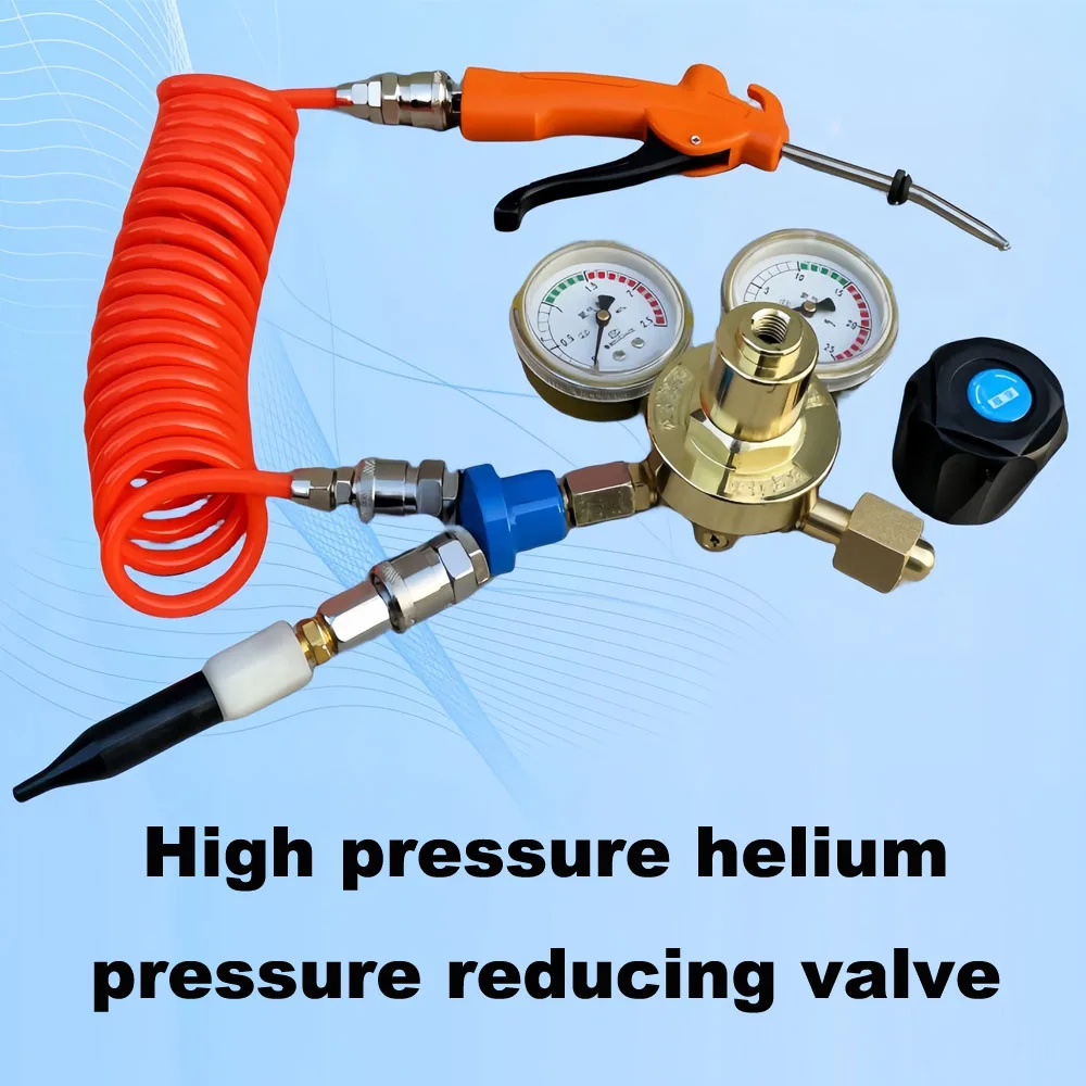 Copper High-Pressure Helium Pressure Reducing Valve Filled Balloon Pressure Reducer Dual Single Outlet With Gas Pipe 
Copper High-Pressure Helium Pressure Reducing Valve Filled Balloon Pressure Reducer Dual Single Outlet With Gas Pipe