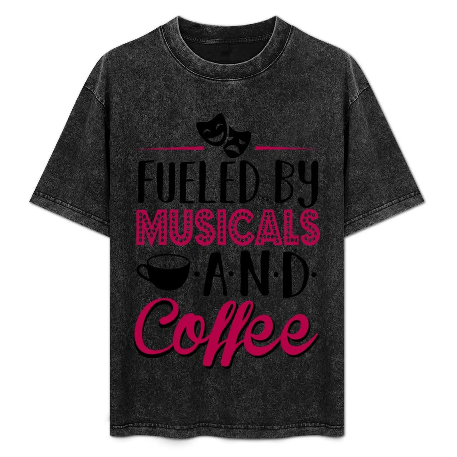 Fueled by Musicals and Coffee T-Shirt Sports Basic Short Sleeve T-Shirt
Fueled by Musicals and Coffee T-Shirt Sports Basic Short Sleeve T-Shirt