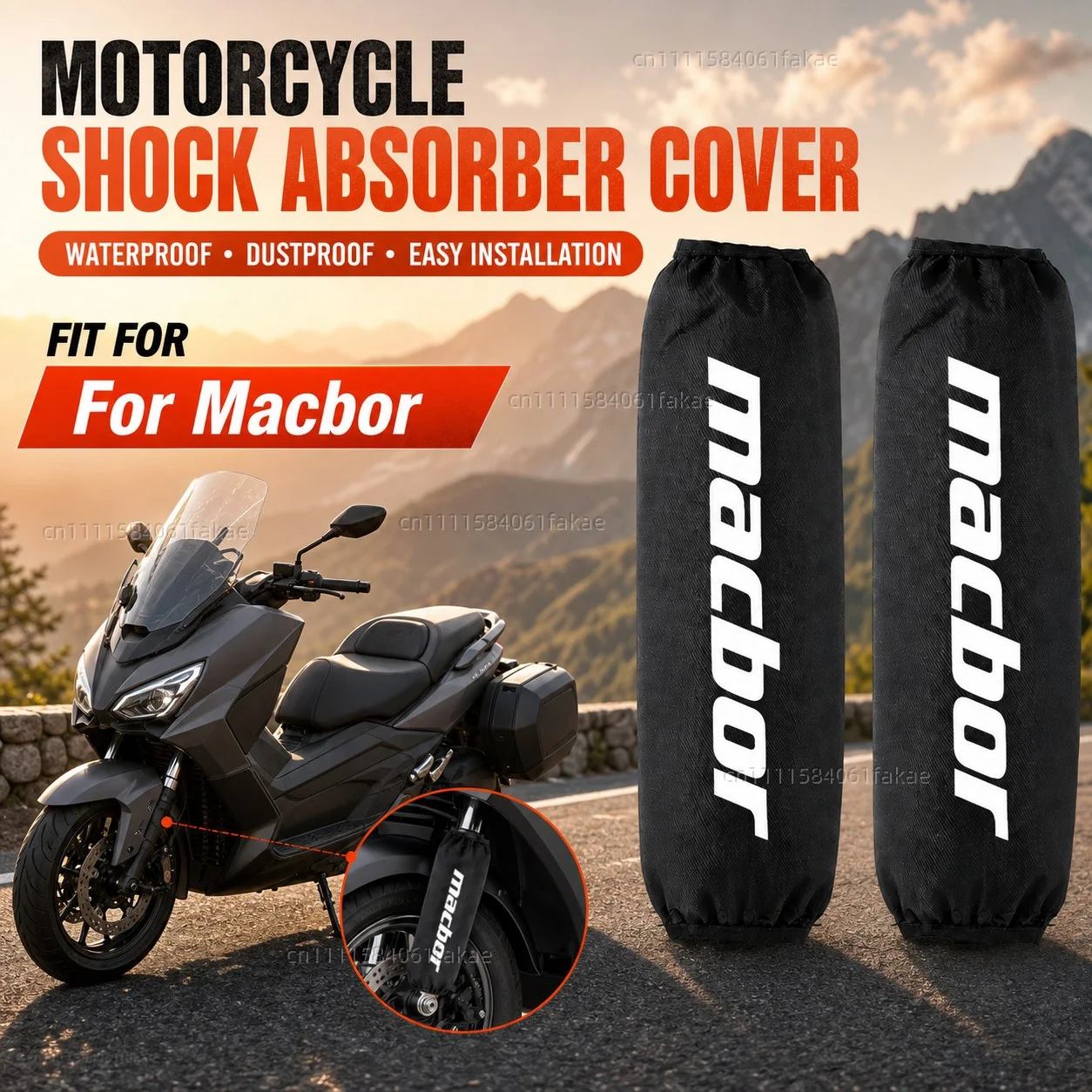 For Macbor Montana XR1 XR5 500 Rockster flat 125 Eight Mile 500 Motorcycle Rear Shock Absorber Protector Cover 270mm 350mm
For Macbor Montana XR1 XR5 500 Rockster flat 125 Eight Mile 500 Motorcycle Rear Shock Absorber Protector Cover 270mm 350mm