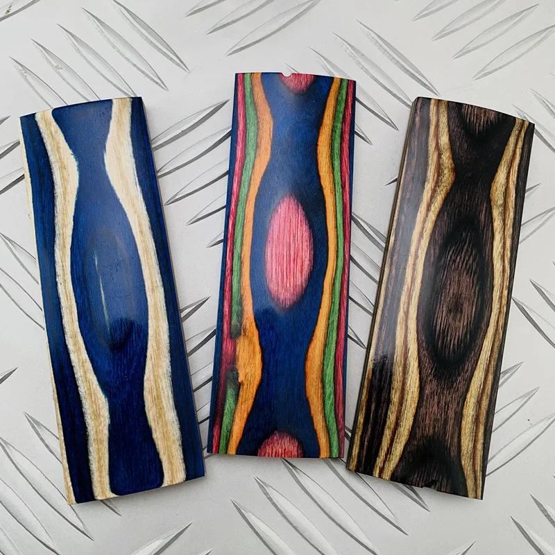 DIY Colored Wood Handle Blanks Tech Wood For Knife Bow Slingshot Handmade Craft Grip Patch Materials
DIY Colored Wood Handle Blanks Tech Wood For Knife Bow Slingshot Handmade Craft Grip Patch Materials